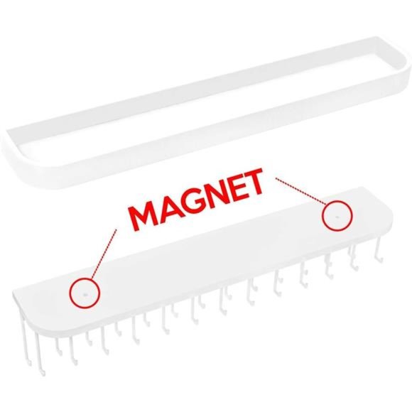 Hanging Jewelry Organizer Necklace Hanger Bracelet Holder Wall Mount Necklace - Picture 2 of 7